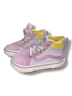 Vans purple & white MTE Sk8-Hi Toddler Shoes